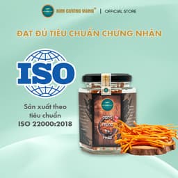 Thumbnail Đông Trùng Hạ Thảo Tăng Đề Kháng Kim Cương Vàng lọ 10Gr/Hộp Giấy 2