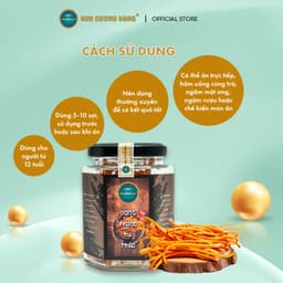 Thumbnail Đông Trùng Hạ Thảo Tăng Đề Kháng Kim Cương Vàng lọ 10Gr/Hộp Giấy 3