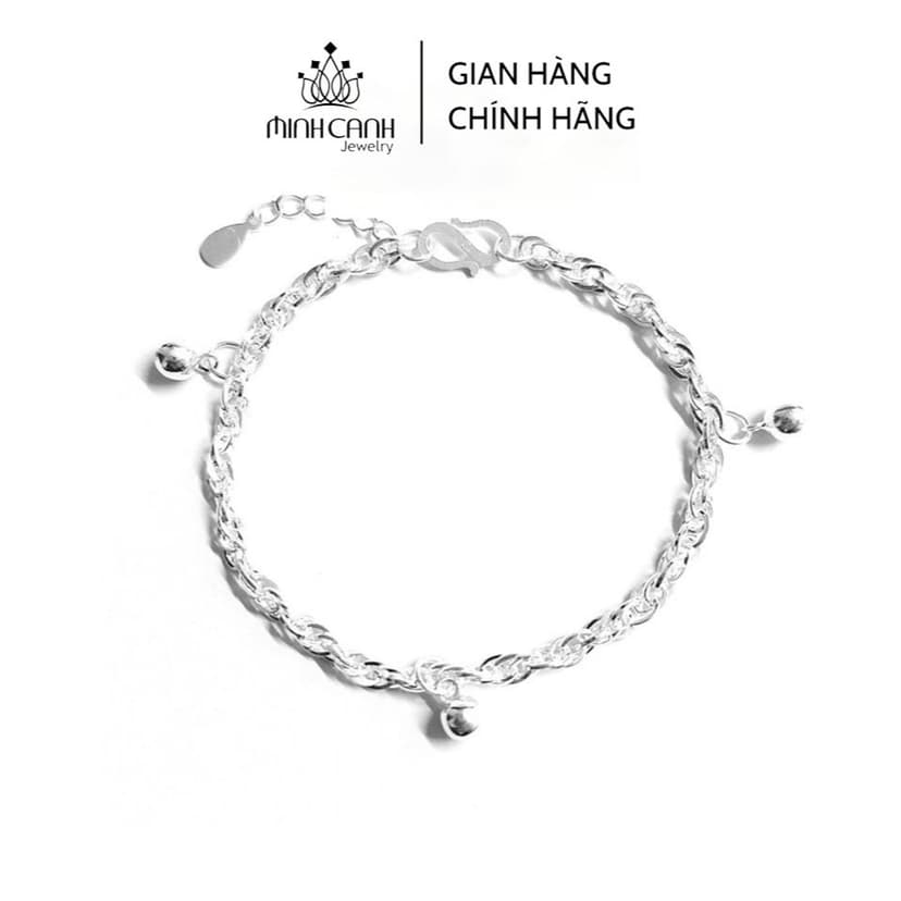 Ảnh Lắc Bạc Ta 3 Bi Cho Mẹ Và Bé - Minh Canh Jewelry 1