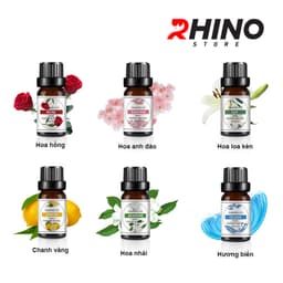 Thumbnail Tinh dầu nguyên chất Rhino T201 10ml pha nước, treo xe kiểm định 4