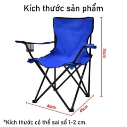 Thumbnail BG-Ghế Xếp, Ghế Câu Cá có tay vịn gấp gọn mini bỏ túi dễ dàng mang đi du lịch 1