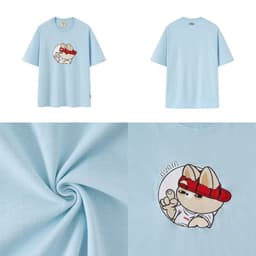 Thumbnail Áo thun Form rộng NOAM Are You Nafox 100% Cotton 280GSM - Màu Trắng/ Đen/ Tím/ Xanh 3