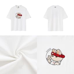Thumbnail Áo thun Form rộng NOAM Are You Nafox 100% Cotton 280GSM - Màu Trắng/ Đen/ Tím/ Xanh 1