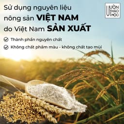 Thumbnail Bột cám gạo Vườn Thảo Mộc nguyên chất 100% Organic,dưỡng trắng da mặt và body, chống lão hóa mờ thâm 2