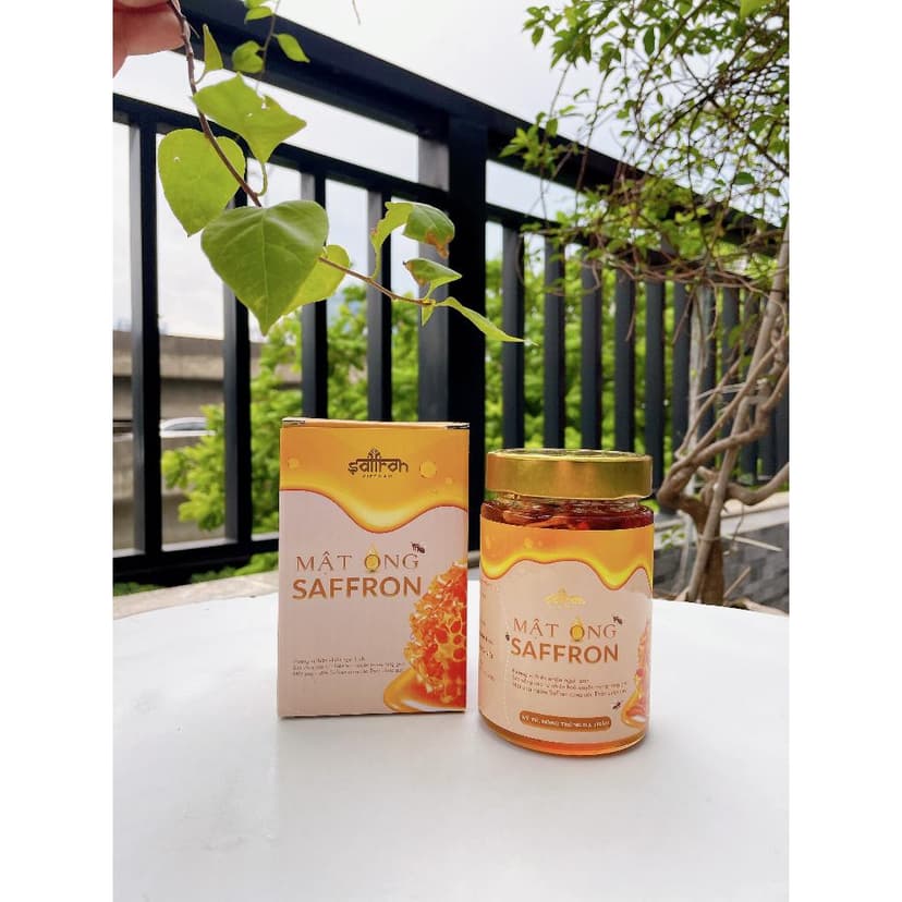 Ảnh Mật ong Saffron Đông trùng hạ thảo kỷ tử 380ml 3