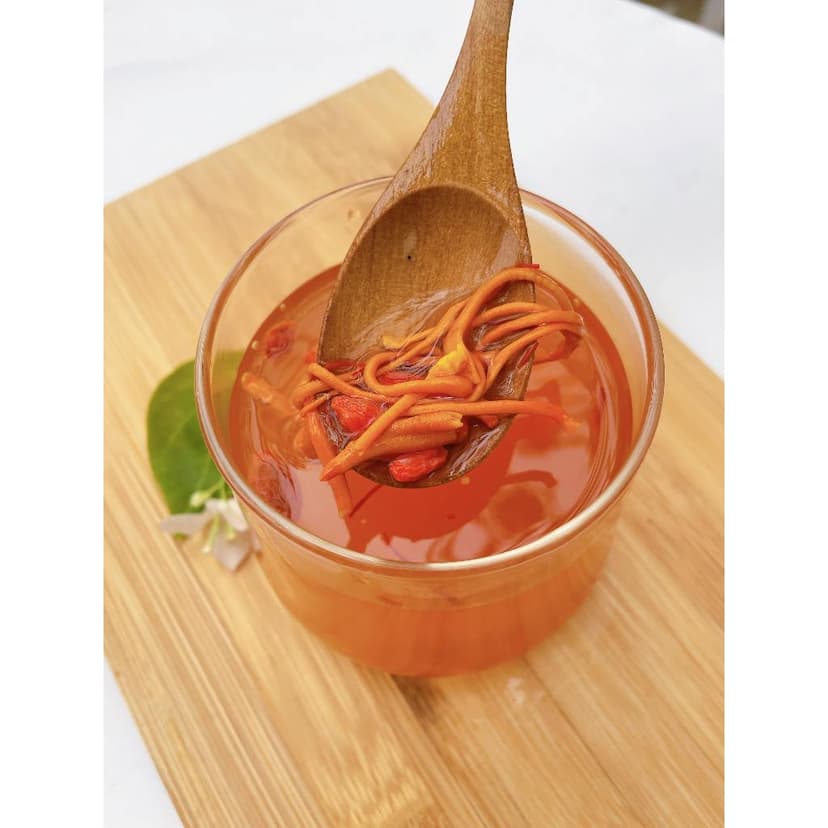 Ảnh Mật ong Saffron Đông trùng hạ thảo kỷ tử 380ml 2