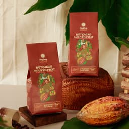 Thumbnail Túi 500g Bột cacao nguyên chất Việt Nam 100% không đường Heyday - Dòng Origin thượng hạng 4
