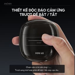 Thumbnail Máy cạo râu Enchen Mini 6s, đầu cạo nổi 28 lưỡi dao kép tự mài, chống nước toàn thân - BH 6 tháng 2