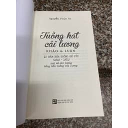 Thumbnail Sách - Tuồng Hát Cải Lương Khảo Và Luận - 10 Năm Bổn Tuồng Đề Yếu - 1922-1931 1