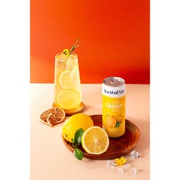Thumbnail Thùng 4 lon nước trái cây sparkling MaMaPop vị Gừng vs Cam Yuzu (330ml/lon) - MP030 3