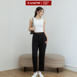 Thumbnail Áo thun ba lỗ nữ KAMONG kiểu dáng croptop A144 3