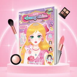 Thumbnail Sách Trang điểm Công chúa Hàn Quốc Hana- Bóc dán sticker cho bé gái siêu xinh 1