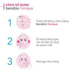 Thumbnail Dung dịch cân bằng dưỡng ẩm và làm dịu da Bioderma Sensibio Tonique - 250ml 3