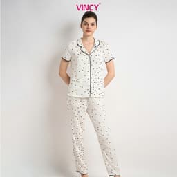 Thumbnail Bộ Đồ Satin Dài Nữ Vincy BSD034W11 4