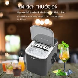 Thumbnail Máy làm đá viên siêu tốc cho gia đình SOKANY SK-03038 làm đá nhanh chỉ từ 6-9 phút 4