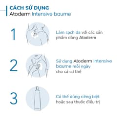 Thumbnail Kem dưỡng ẩm chuyên sâu cho da rất khô và viêm da cơ địa Bioderma Atoderm Intensive Baume - 75ml 3
