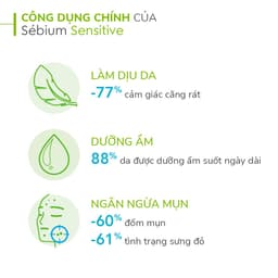 Thumbnail Kem dưỡng giảm mụn viêm nhạy cảm Bioderma Sebium Sensitive - 30 ml 4