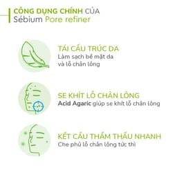 Thumbnail Kem se nhỏ lỗ chân lông Bioderma Sebium Pore Refiner - 30ml 3