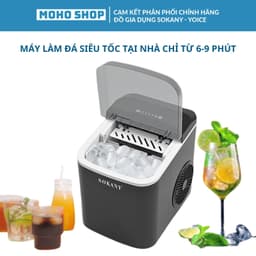 Thumbnail Máy làm đá viên siêu tốc cho gia đình SOKANY SK-03038 làm đá nhanh chỉ từ 6-9 phút 1