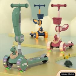 Thumbnail Xe Scooter Khủng Long Dễ Thương Cho Bé 2