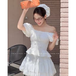 Thumbnail TUBYCATU | Chân váy alida white/ black skirt 4