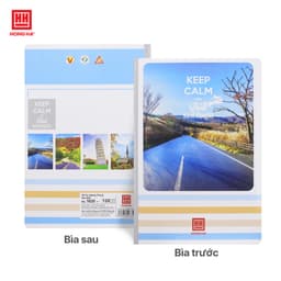Thumbnail Vở kẻ ngang 120 trang Sao mai Keep Calm - 1635 4