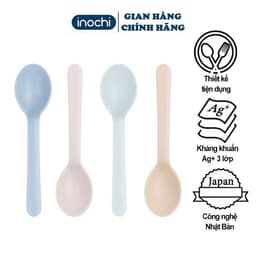 Thumbnail Thìa ăn dặm cho bé inochi cho trẻ nhỏ tự ăn thông minh loại dài Amori nhựa nguyên sinh cao cấp 3