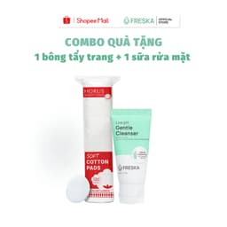 Thumbnail Combo quà tặng 1 Sữa rửa mặt Freska LowpH Gentle Cleanser 30ml + 1 Bông tẩy trang 2