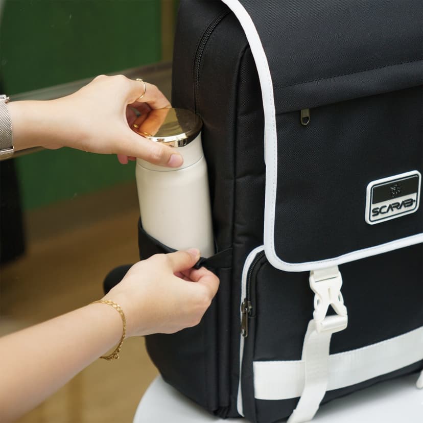Ảnh Balo Scarab Tetris Backpack Unisex - Ba lô Đi Học, Đi Làm Unisex Đựng Vừa Laptop 15.6 inch 2