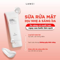 Thumbnail Combo 2 Sữa rửa mặt dịu nhẹ LANCI giúp sạch sâu, làm sáng da 100g x2 2