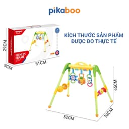 Thumbnail Kệ xúc xắc chữ A cao cấp Pikaboo, giúp bé phát triển đa giác quan, chất liệu nhựa cao cấp an toàn 3