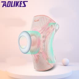 Thumbnail Băng bảo vệ đầu gối Aolikes Version 2024 chơi thể thao bóng chuyển, bóng rổ. 2