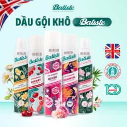 Thumbnail Dầu Gội Khô Batiste Dry Shampoo Mini Size 50ml, Full 200ml Hết Ngứa, Hết Bết Dính Tóc Bồng Bềnh Bóng Mượt Tức Khắc 1