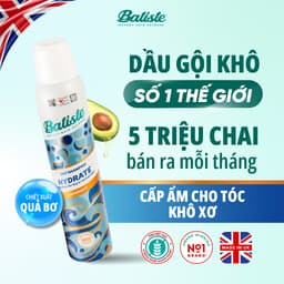 Thumbnail Dầu Gội Khô Batiste Cấp Ẩm Cho Tóc Khô Xơ Batiste Dry Shampoo & Hydrate 200ml 1