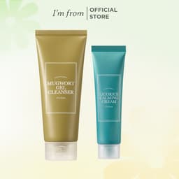Thumbnail Combo I'm from Kem dưỡng Licorice Calming Cream 50ml+I'm From Sữa rửa mặt Mugwort Gel Cleanser 150ml 1