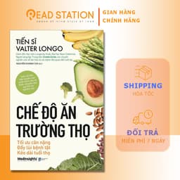 Thumbnail Sách: Chế độ ăn TRƯỜNG THỌ - Tối ưu cân nặng - Đẩy lùi bệnh tật - Kéo dài tuổi thọ (Tái Bản) 1