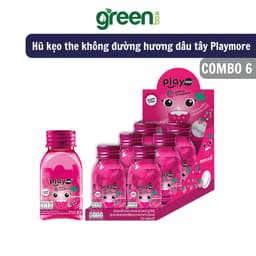 Thumbnail combo 6 hũ kẹo the playmore tổng hợp nhiều hương vị 22g 4