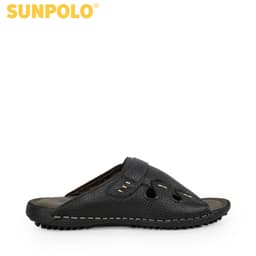 Thumbnail Dép nam quai ngang da bò SUNPOLO DQN018 1