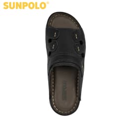 Thumbnail Dép nam quai ngang da bò SUNPOLO DQN018 3