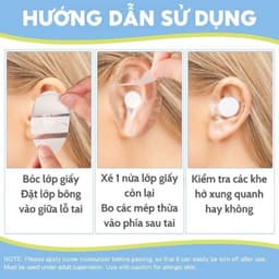Thumbnail Miếng dán đa năng LMcation. Chống thấm nước tai & chống trầy chân. Set 6 miếng dán. 2