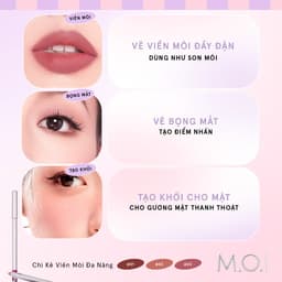 Thumbnail CHÌ KẺ VIỀN MÔI ĐA NĂNG M.O.I - Perfect Shape Lip Liner (HSD: 10/10/2025) 1