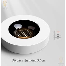 Thumbnail Đèn LED Lắp Nổi Ống Bơ Energy Green Lighting - Chiếu Rọi Điểm Soi Trang Trí Phòng Khách 1
