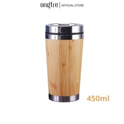 Thumbnail Bình giữ nhiệt ONGTRE vỏ tre du lịch, tiện lợi 350/500ml 4
