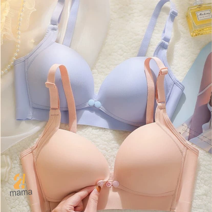 Ảnh Áo ngực bà bầu SU NON 2mama cho con bú mẫu mới gom ngực chống chảy xệ không gọng thoáng khí đàn hồi 4