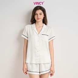 Thumbnail Bộ Đồ Shorts Vải Satin Vincy BSS102W21 2