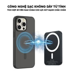 Thumbnail Ốp Lưng Nhám Chống Vân - Sạc Không Dây-Viền Chống Trơn Chính Hãng LIKGUS Dùng Cho IP 11-12-13-14-15 4