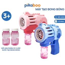 Thumbnail Đồ chơi tạo bong bóng và phun nước Pikaboo chất liệu cao cấp an toàn ra nhiều bong bóng đẹp mắt 2