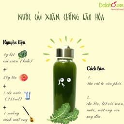 Thumbnail Bột cải xoăn kale sấy lạnh nguyên chất Dalahouse 60gr đạt tiêu chuẩn Châu Âu 2