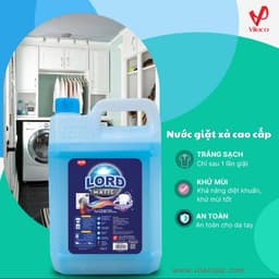 Thumbnail Nước giặt Lord matic xanh (cho máy giặt cửa ngang 9.36kg 2