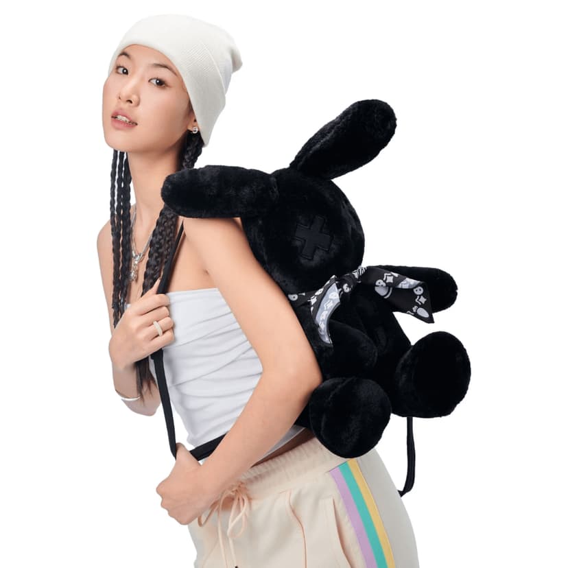 Ảnh Balo Bad Rabbit -BLACK BABY RABBIT BACKPACK- Local Brand Chính Hãng 2